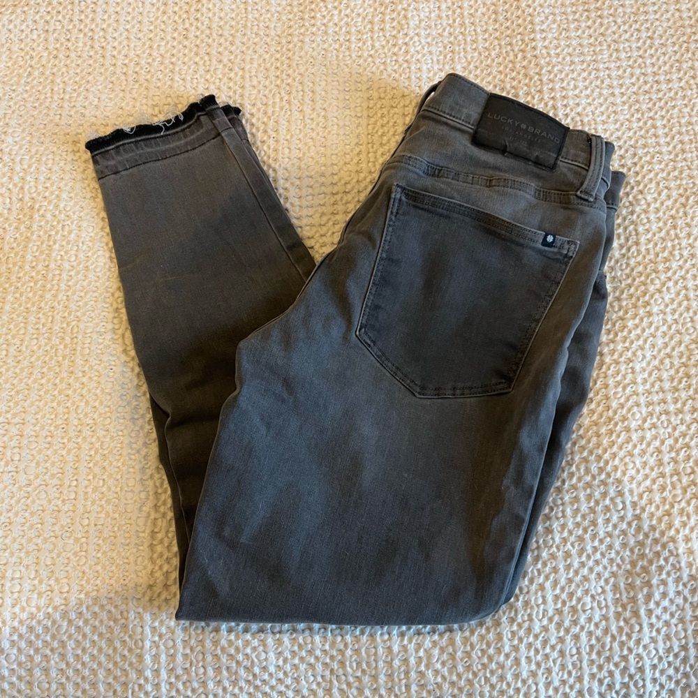 Lucky brand jeans—ankle crop
